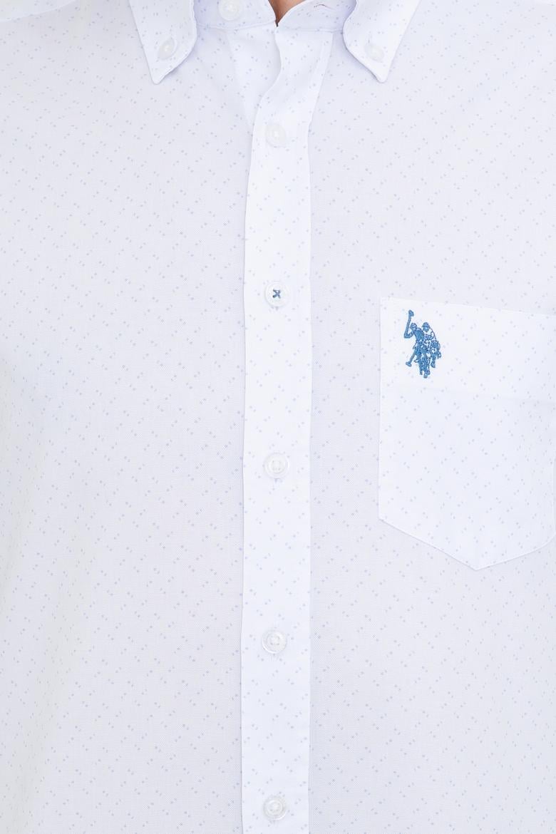 Erkek Beyaz Uzun Kollu Gömlek - 50238403005