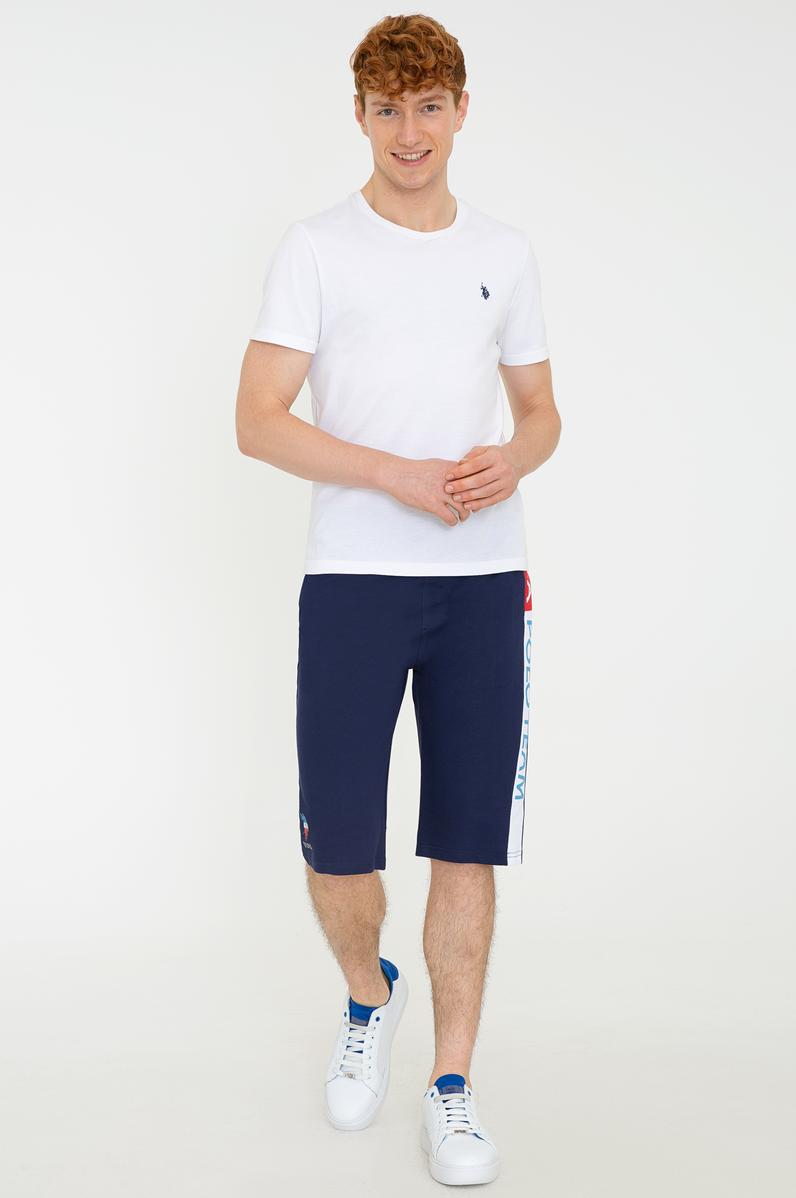 Erkek Lacivert Örme Şort