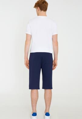 Erkek Lacivert Örme Şort - 50232521007