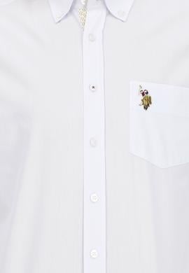 Erkek Beyaz Uzun Kollu Gömlek - 50238383006