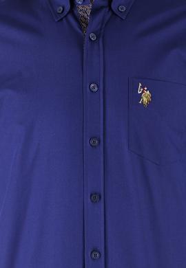 Erkek Lacivert Uzun Kollu Gömlek - 50238383013