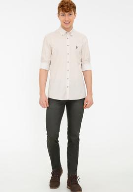 Erkek Camel Uzun Kollu Gömlek - 50238385009