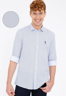 Erkek Beyaz Uzun Kollu Gömlek - 50238388001