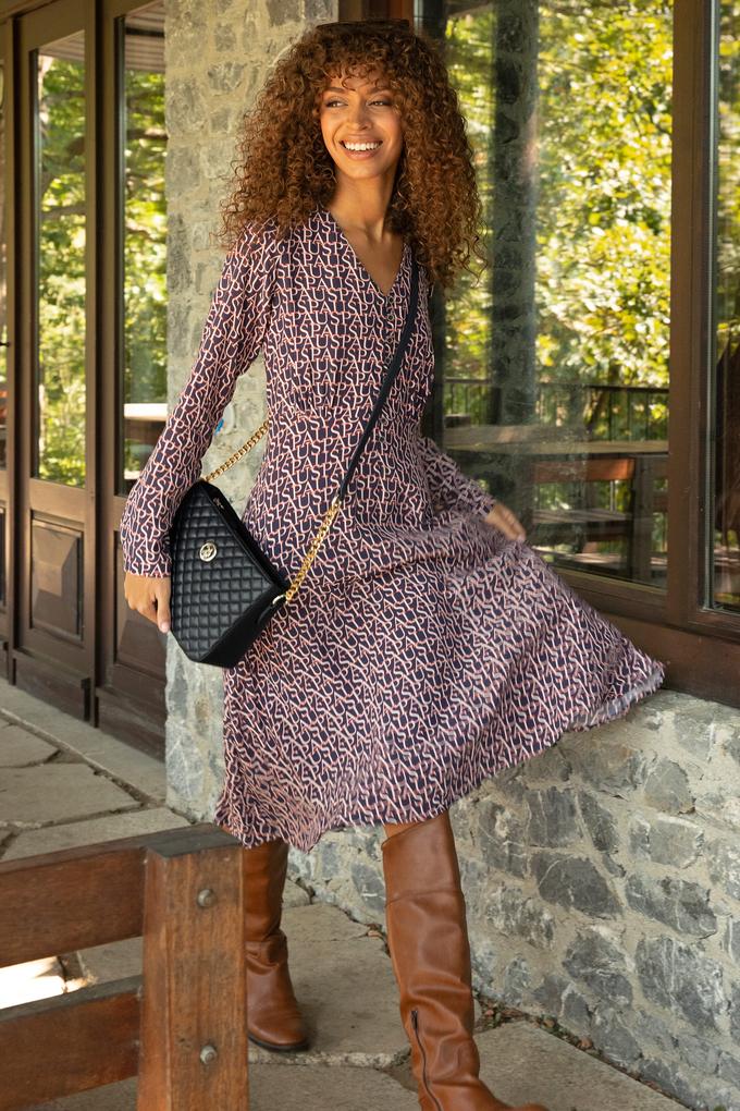 Kadın Lacivert Çapraz Çanta