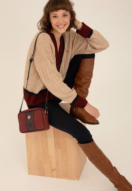 Kadın Bordo Çapraz Çanta - 50271956007