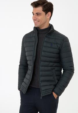 Erkek Yeşil Mont - 50224450053