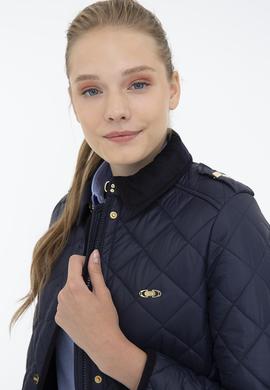 Kadın Lacivert Kaban - 50237883003