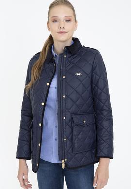 Kadın Lacivert Kaban - 50237883003