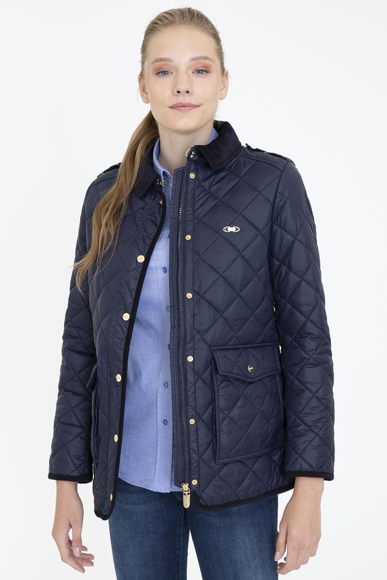 Kadın Lacivert Kaban