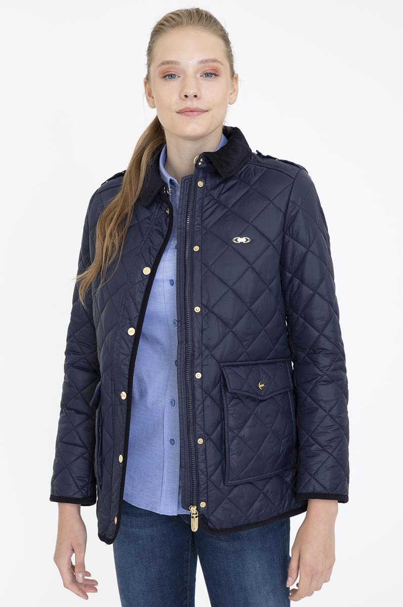 Kadın Lacivert Kaban