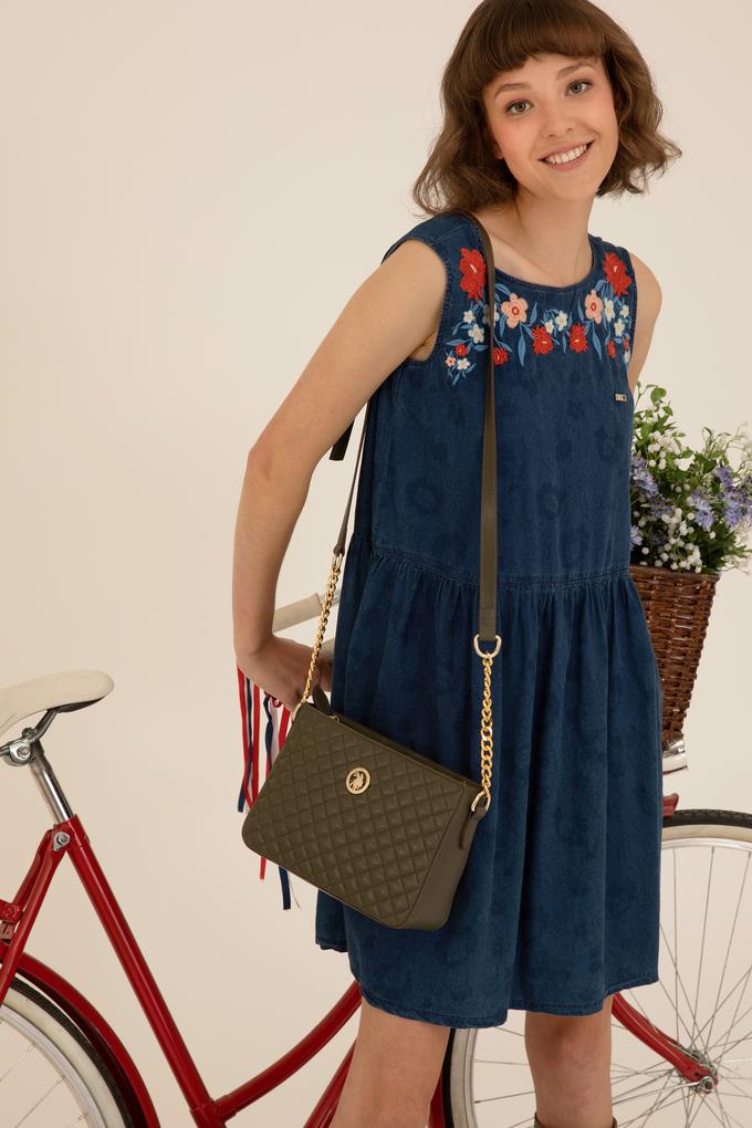 Kadın Haki Çapraz Çanta