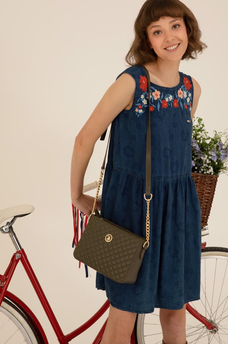 Kadın Haki Çapraz Çanta