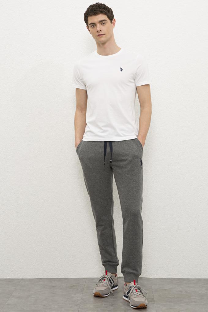 Erkek Antrasit Melanj Eşofman Altı