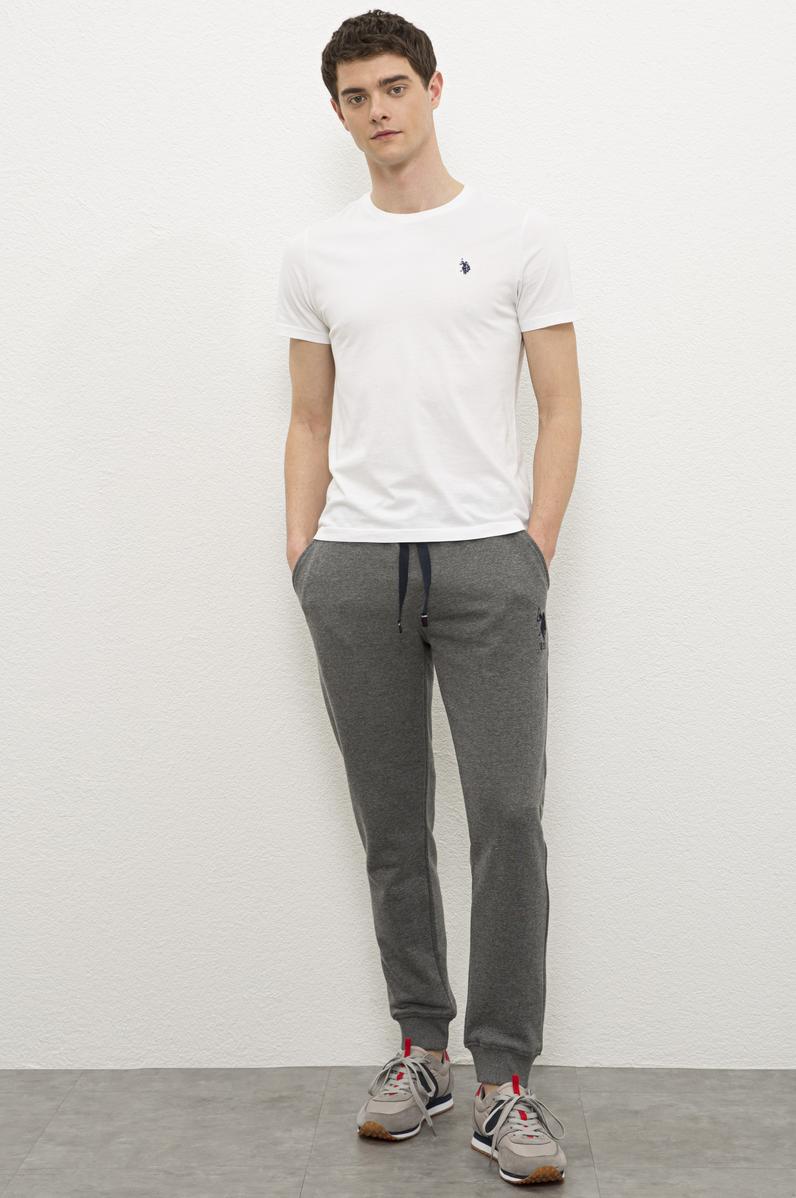 Erkek Antrasit Melanj Eşofman Altı