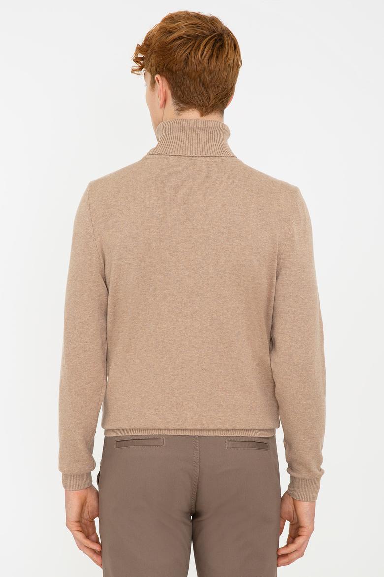 Erkek Camel Melanj Basic Kazak - 50236961037