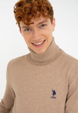 Erkek Camel Melanj Basic Kazak - 50236961037