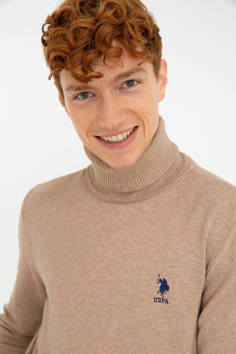 Erkek Camel Melanj Basic Kazak - 50236961037