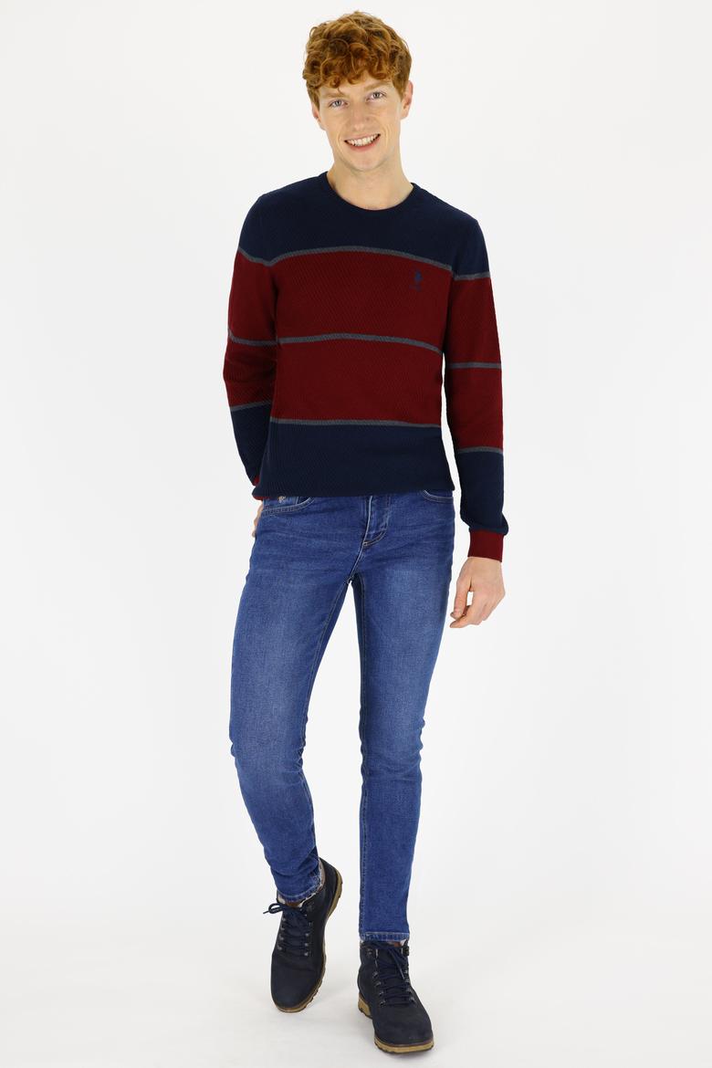 Erkek Bordo Kazak - 50237332017