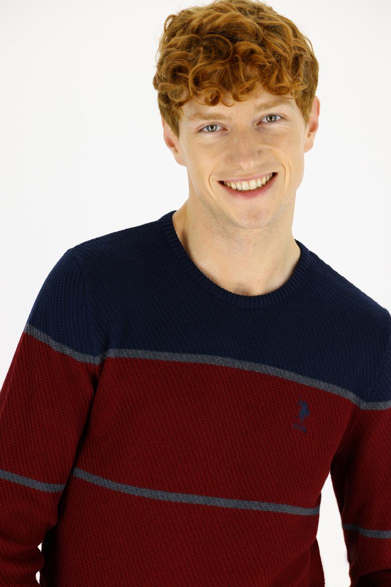 Erkek Bordo Kazak - 50237332017