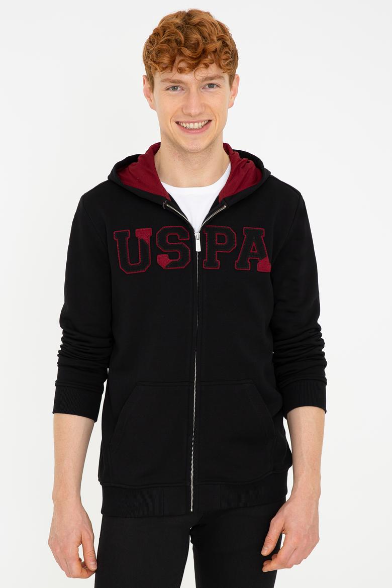 Erkek Siyah Örme Hırka