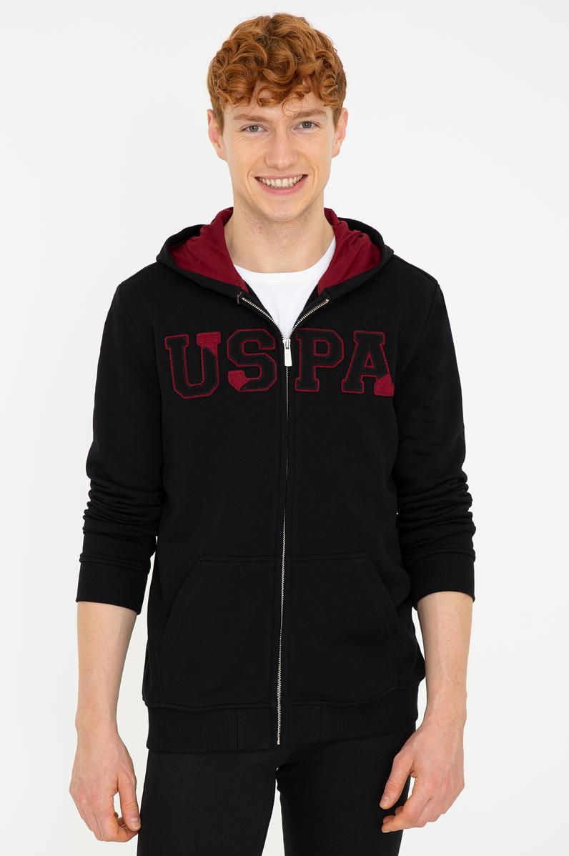 Erkek Siyah Örme Hırka