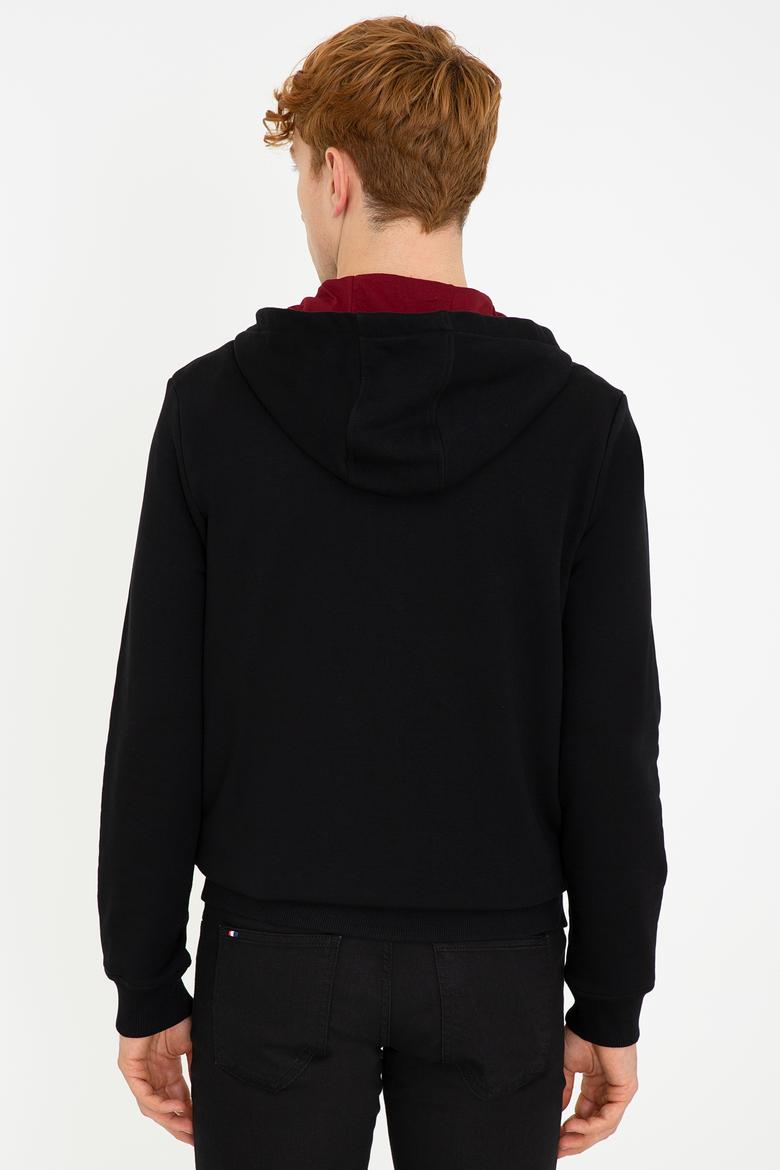 Erkek Siyah Örme Hırka - 50237915004