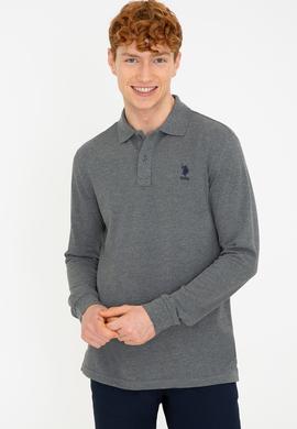 Erkek Antrasit Melanj Basic Sweatshirt - 50238250091