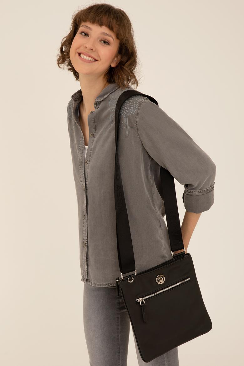 Kadın Siyah Postacı Çantası