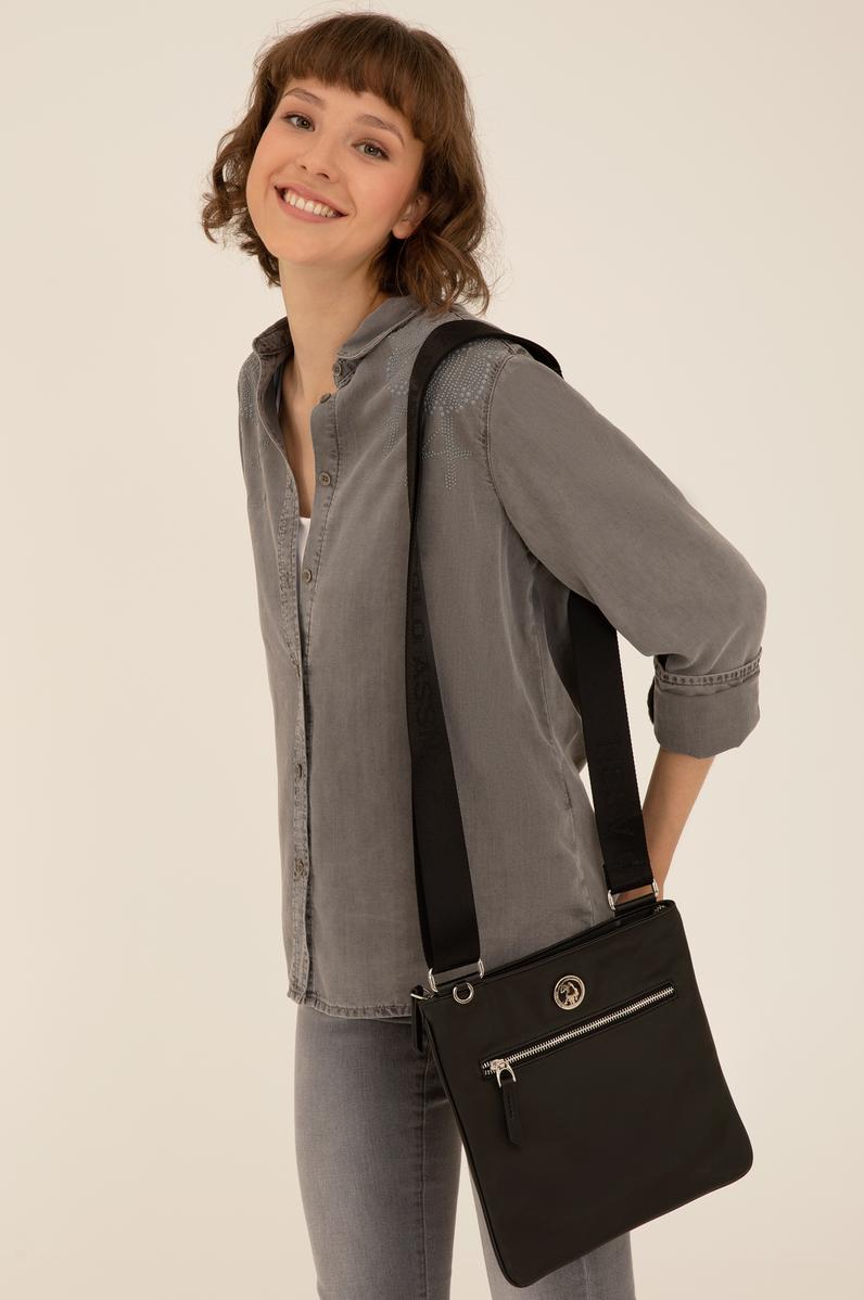 Kadın Siyah Postacı Çantası