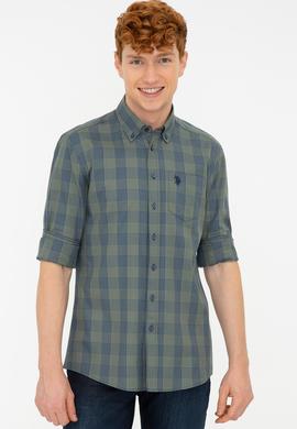 Erkek Haki Gömlek Uzunkol - 50238382009