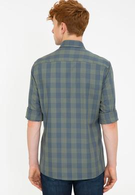 Erkek Haki Gömlek Uzunkol - 50238382009