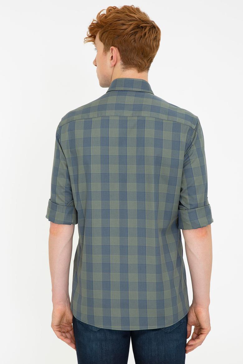 Erkek Haki Gömlek Uzunkol - 50238382009