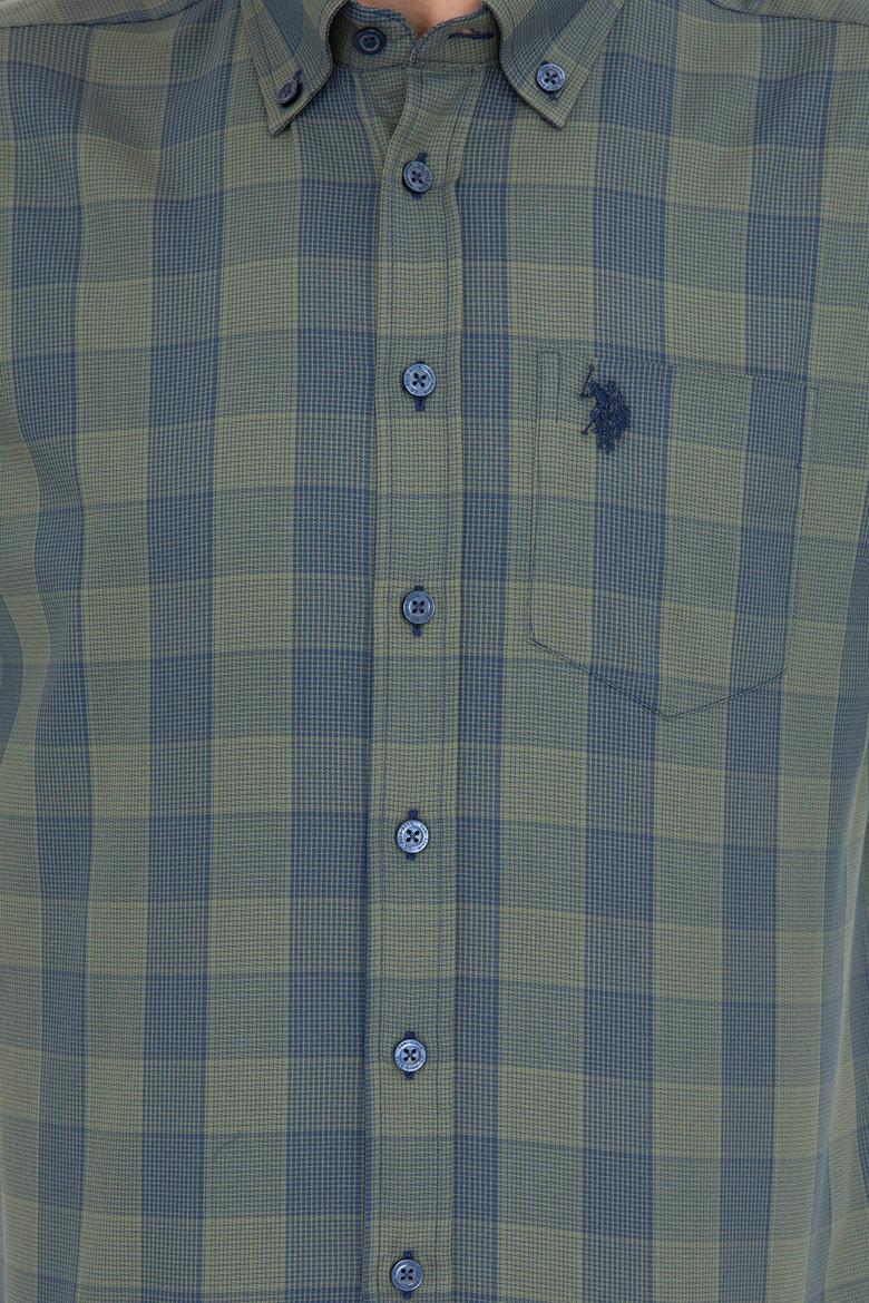 Erkek Haki Gömlek Uzunkol - 50238382009