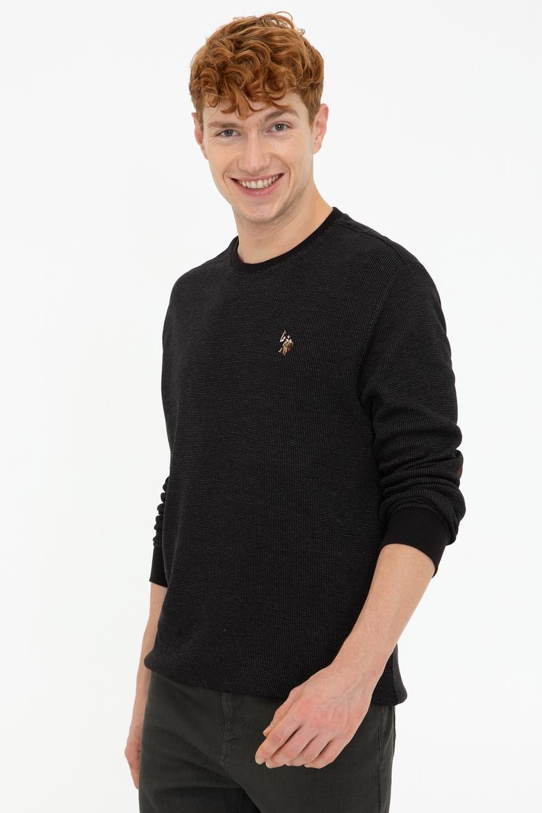 Erkek Siyah Sweatshirt - 50236865017