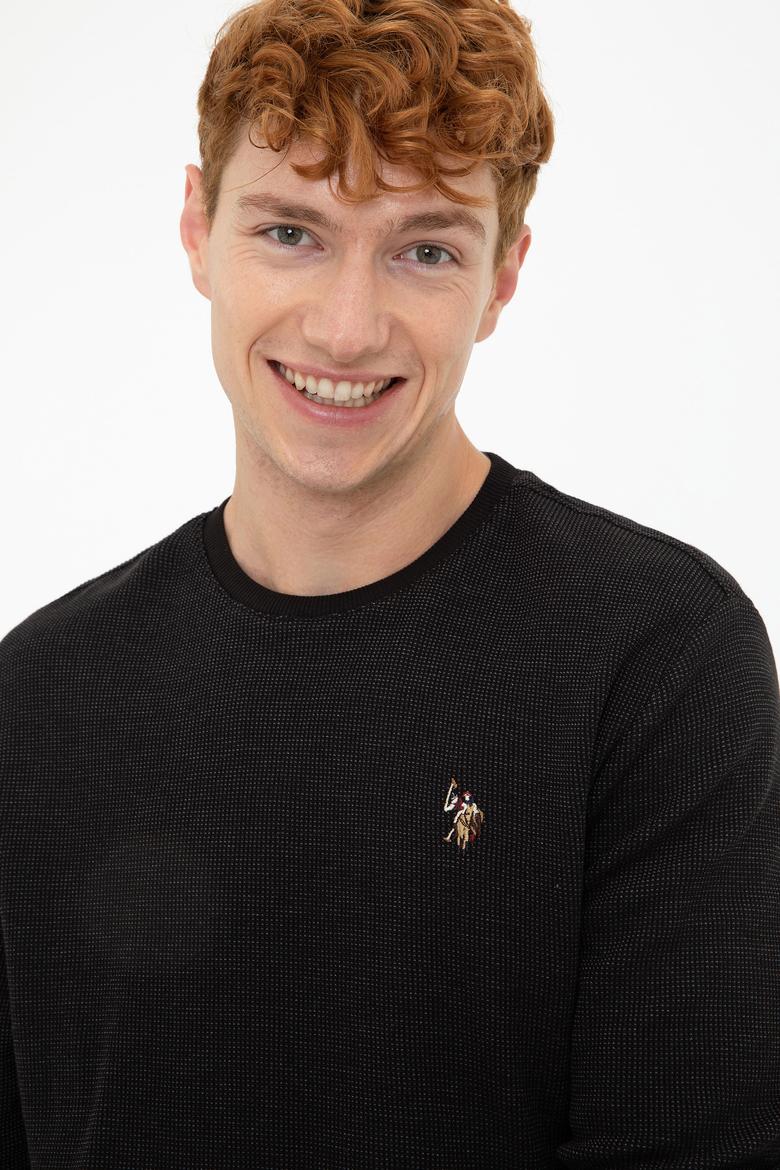 Erkek Siyah Sweatshirt - 50236865017