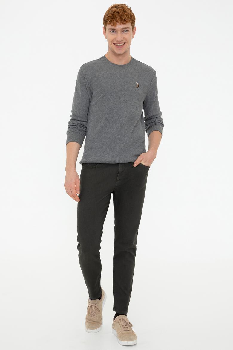 Erkek Antrasit Melanj Sweatshirt - 50236865027