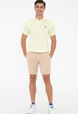 Erkek Su Yeşili Basic Polo Yaka Tişört - 50232303343