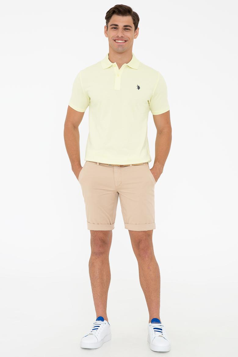 Erkek Su Yeşili Basic Polo Yaka Tişört - 50232303343