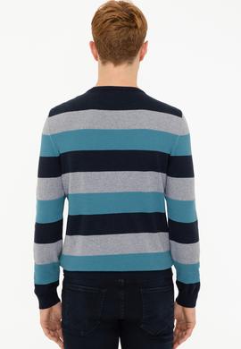 Erkek Lacivert Kazak - 50237106002