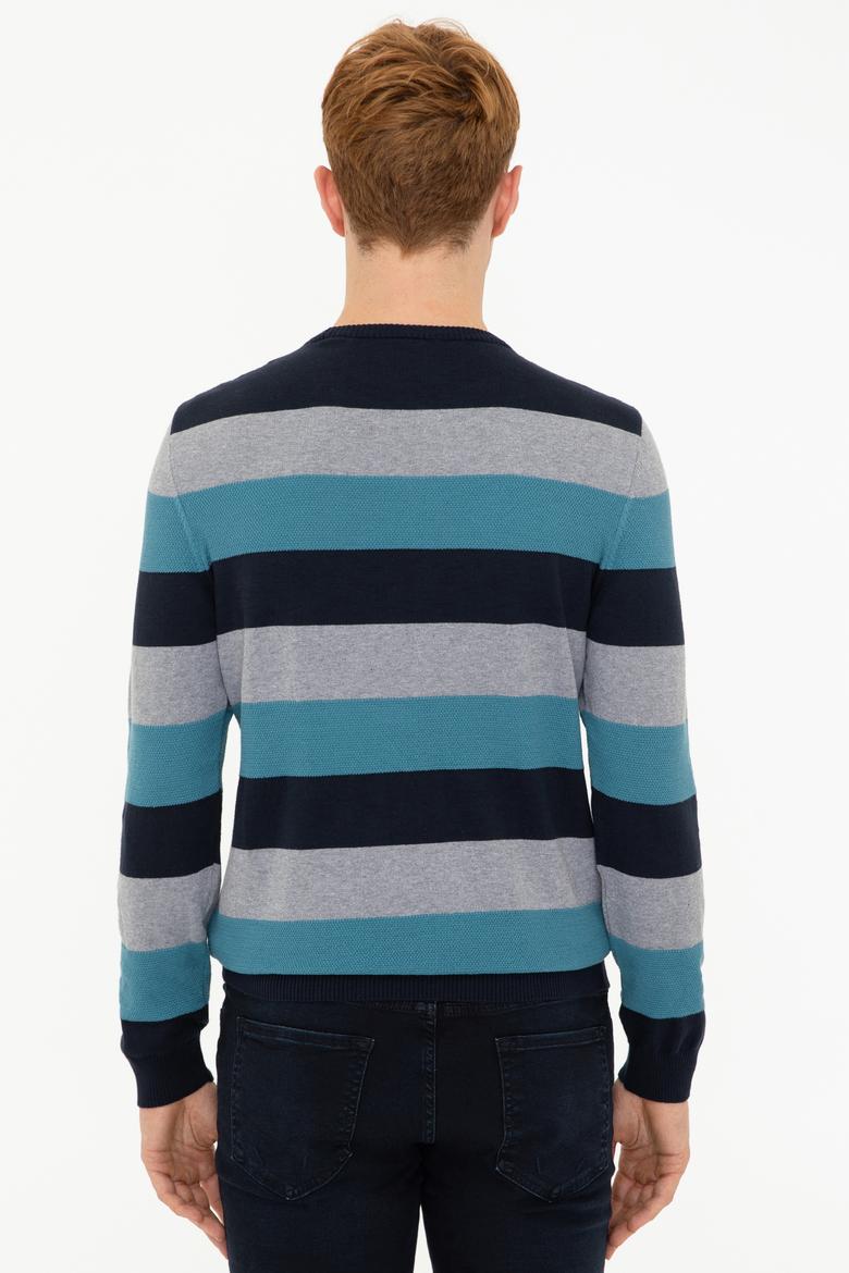 Erkek Lacivert Kazak - 50237106002