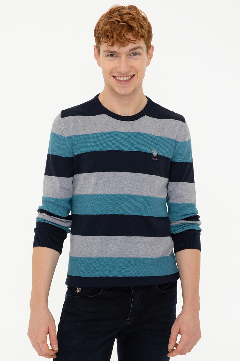 Erkek Lacivert Kazak