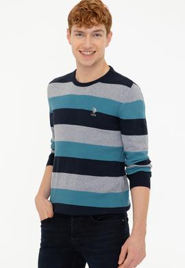 Erkek Lacivert Kazak - 50237106002