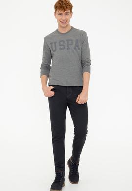 Erkek Antrasit Melanj Sweatshirt - 50237184059