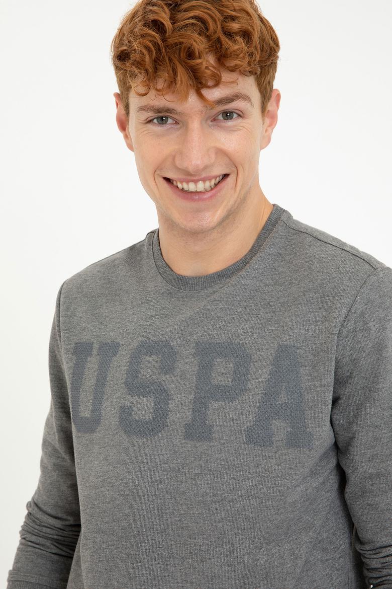 Erkek Antrasit Melanj Sweatshirt - 50237184059