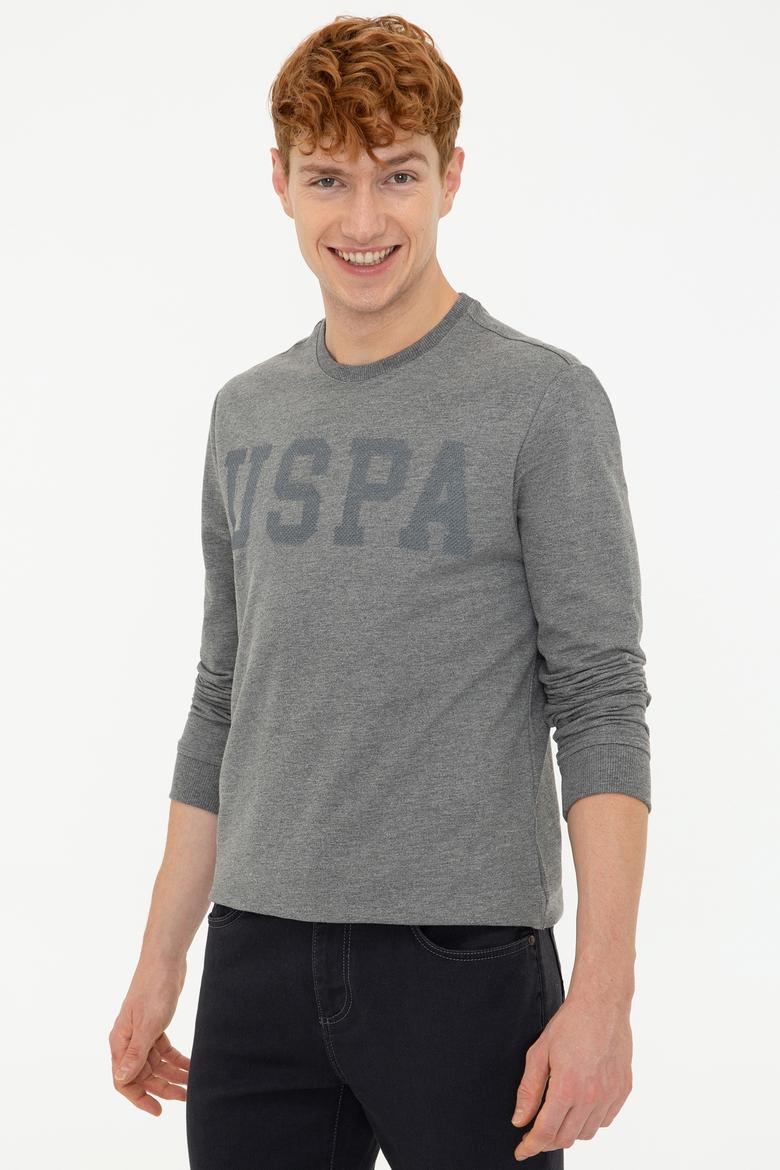 Erkek Antrasit Melanj Sweatshirt - 50237184059