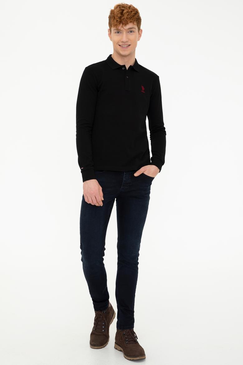 Erkek Siyah Basic Sweatshirt - 50212421030