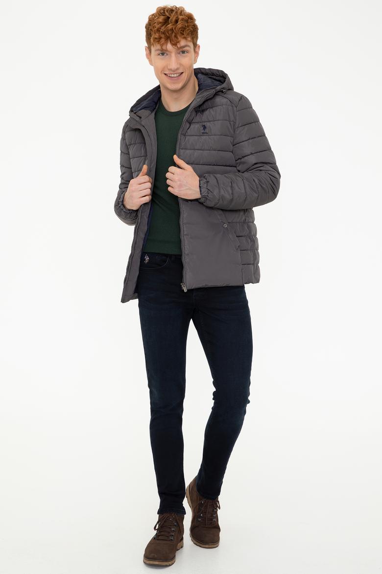 Erkek Antrasit Mont - 50236994053