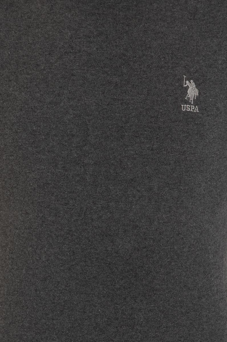 Erkek Antrasit Melanj Basic Kazak