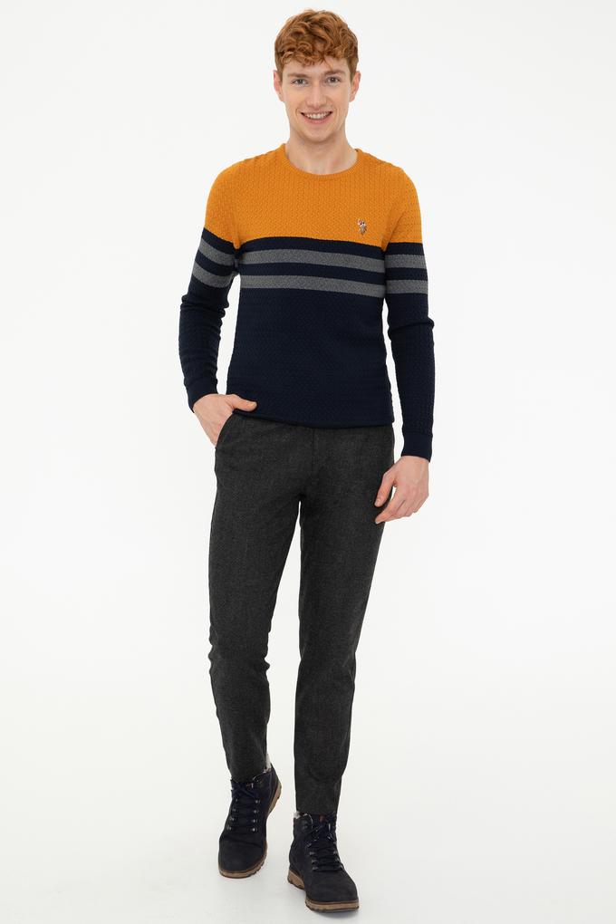 Erkek Antrasit Kanvas Pantolon