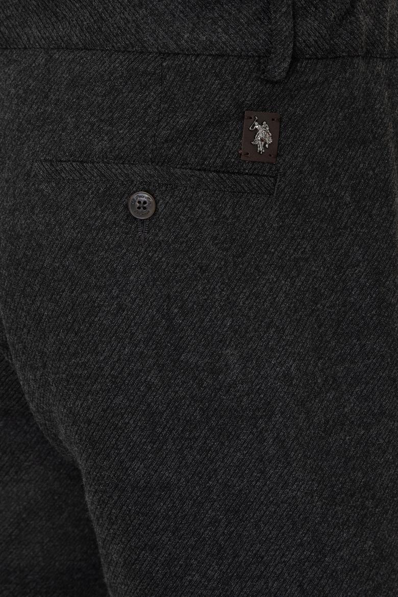 Erkek Antrasit Kanvas Pantolon - 50240922002